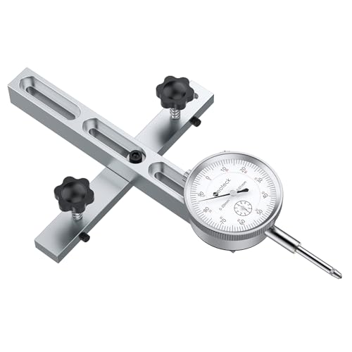 Neoteck Tischsäge Messuhr Tischsägenlehre mit 0,75 Zoll Breite eloxierte Aluminiumstange zum Ausrichten und Kalibrieren Werkstattmaschinen Tischsägen Bandsägen und Bohrpressen von Neoteck
