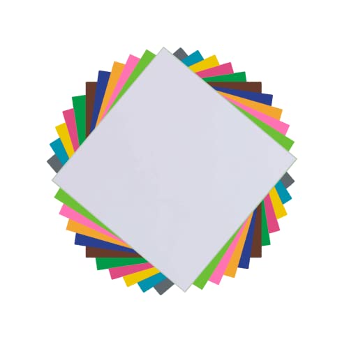10€/m² Plotterfolie selbstklebend Vinyl-Folie matt Weiß M01 Bogen 30,5 x 30,5 cm für Glas Auto Tassen von Neoxxim