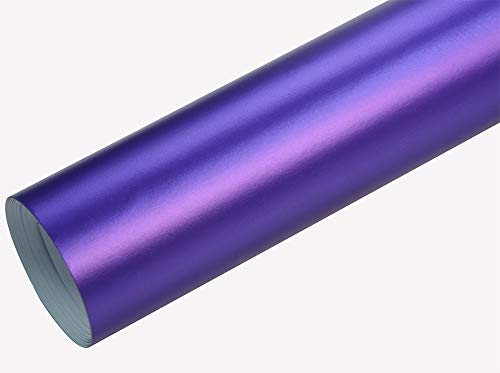 Neoxxim 12€/m2 Premium - Auto Folie - Chrom MATT Lila Ice 100 x 150 cm - blasenfrei Lackfolie Lackschutzfolie Neoxxim 12€/m2 Premium - Auto Folie - Chrom MATT Lila Ice 100 x 150 cm - blasenfrei Lackfolie Lackschutzfolie von Neoxxim