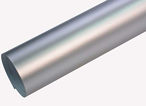 Neoxxim 12€/m2 Premium - Auto Folie - Chrom MATT Silber Ice 50 x 150 cm - blasenfrei Lackfolie Lackschutzfolie Neoxxim 12€/m2 Premium - Auto Folie - Chrom MATT Silber Ice 50 x 150 cm - blasenfrei Lackfolie Lackschutzfolie von Neoxxim