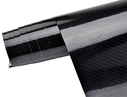 Neoxxim 14€/m2 Premium Autofolie 4D Hochglanz Carbon Folie 50 x 152 cm blasenfrei Lackfolie selbstklebend Neoxxim 14€/m2 Premium Autofolie 4D Hochglanz Carbon Folie 50 x 152 cm blasenfrei Lackfolie selbstklebend von Neoxxim