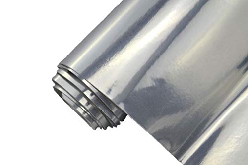 Neoxxim 23.32€/m2 Premium - Auto Folie - Chrom Silber Glanz GLÄNZEND 50 x 150 cm - blasenfrei mit Luftkanälen ca. 0,15mm dick Neoxxim 23.32€/m2 Premium - Auto Folie - Chrom Silber Glanz GLÄNZEND 50 x 150 cm - blasenfrei mit Luftkanälen ca. 0,15mm dick von Neoxxim