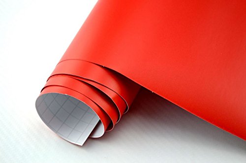 Neoxxim 26,9€/m2 3D Autofolie matt orange matt 25 x 150 cm Lackfolie Car Wrapping Lackschutzfolie blasenfrei flexibel von Neoxxim