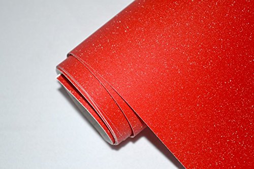 Neoxxim 26,9€/m2 Glitzer Auto Folie - Glitzer rot 25 x 150 cm Lackfolie Car Wrapping Lackschutzfolie blasenfrei flexibel Neoxxim 26,9€/m2 Glitzer Auto Folie - Glitzer rot 25 x 150 cm Lackfolie Car Wrapping Lackschutzfolie blasenfrei flexibel von Neoxxim