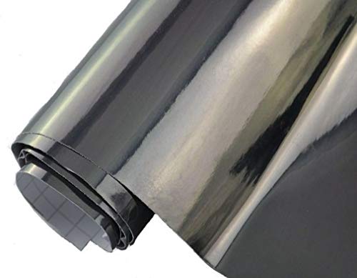 Neoxxim 26.64€/m2 Premium - Auto Folie - Chrom SCHWARZ Glanz GLÄNZEND 30 x 150 cm - blasenfrei mit Luftkanälen ca. 0,15mm dick Neoxxim 26.64€/m2 Premium - Auto Folie - Chrom SCHWARZ Glanz GLÄNZEND 30 x 150 cm - blasenfrei mit Luftkanälen ca. 0,15mm dick von Neoxxim