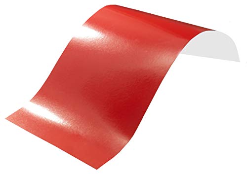 Neoxxim 3.74€/m2 Plotterfolie 13 - ROT - 30 x 106 cm Plotter Folie Deko Folie Klebefolie Dekofolie Möbel Folie von Neoxxim