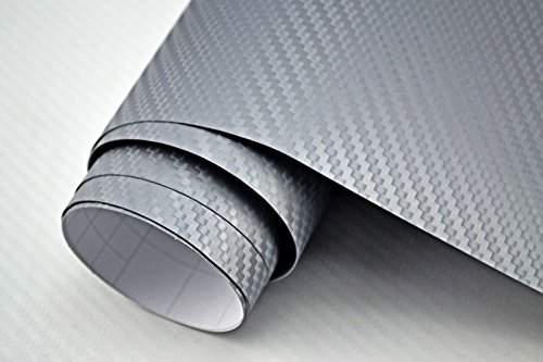 Neoxxim 29,€/m2 3D Carbon Auto Folie Silber 20 x 150 cm Lackfolie Car Wrapping Lackschutzfolie blasenfrei flexibel Neoxxim 29,€/m2 3D Carbon Auto Folie Silber 20 x 150 cm Lackfolie Car Wrapping Lackschutzfolie blasenfrei flexibel von Neoxxim