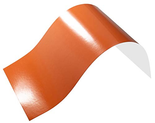 Neoxxim 4.15€/m2 - Plotterfolie Glanz 15 - orange - 63 x 106 cm -Plotter Folie Möbelfolie matt oder Glanz viele Farben Größen wählbar von Neoxxim