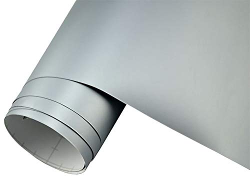 Neoxxim 7€/m2 Premium Auto Folie - Silber MATT HELL - HELL Silber MATT 200 x 150 cm - blasenfrei Lackfolie Möbelfolie Neoxxim 7€/m2 Premium Auto Folie - Silber MATT HELL - HELL Silber MATT 200 x 150 cm - blasenfrei Lackfolie Möbelfolie von Neoxxim