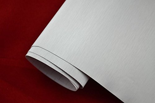 Neoxxim 97,5€/m2 3D Autofolie Möbelfolie - Edelstahl gebürstet Silber grau Muster 10 x 20 cm Lackfolie Car Wrapping Lackschutzfolie blasenfrei flexibel Neoxxim 97,5€/m2 3D Autofolie Möbelfolie - Edelstahl gebürstet Silber grau Muster 10 x 20 cm Lackfolie Car Wrapping Lackschutzfolie blasenfrei flexibel von Neoxxim