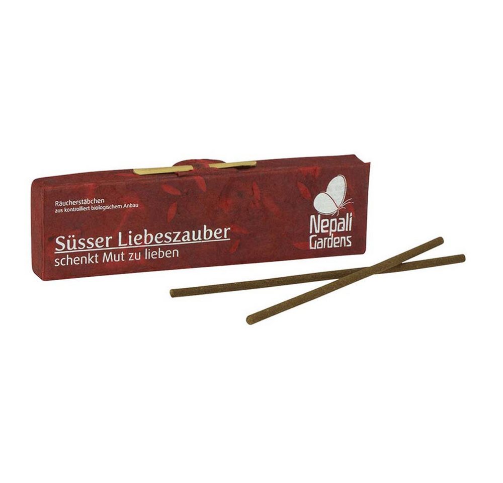 Nepali Gardens Räucherstäbchen Räucherstäbchen - Süßer Liebeszauber 16 Stk. Nepali Gardens Räucherstäbchen Räucherstäbchen - Süßer Liebeszauber 16 Stk. von Nepali Gardens