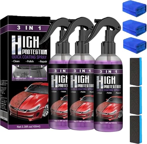 2025 Turbo Shine, High Protection 3 in1 Spray, Auto Kratzer Entferner, 3-In-1 High Protection Fast Car Coating Spray, Auto-Nano-Beschichtungsspray, Nano Repair & Protective Coating(PACK 3 SET) 2025 Turbo Shine, High Protection 3 in1 Spray, Auto Kratzer Entferner, 3-In-1 High Protection Fast Car Coating Spray, Auto-Nano-Beschichtungsspray, Nano Repair & Protective Coating(PACK 3 SET) von Nepturion