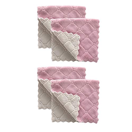 NerYuo 4 Stück Mikrofasertücher Colors Allzwecktücher Multipack Mehrfarbig Microfasertücher Magisches Reinigungstuch Fenster Tücher Mikrofasertücher Geschirrtücher NerYuo 4 Stück Mikrofasertücher Colors Allzwecktücher Multipack Mehrfarbig Microfasertücher Magisches Reinigungstuch Fenster Tücher Mikrofasertücher Geschirrtücher von NerYuo