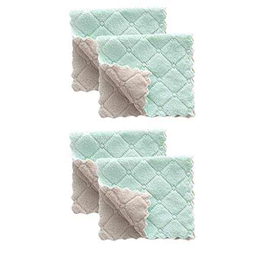 NerYuo 4 Stück Mikrofasertücher Colors Allzwecktücher Multipackmehrfarbig Microfasertücher Mikrofasertücher Magisches Reinigungstuch Fenster Tücher Mikrofasertücher Geschirrtücher NerYuo 4 Stück Mikrofasertücher Colors Allzwecktücher Multipackmehrfarbig Microfasertücher Mikrofasertücher Magisches Reinigungstuch Fenster Tücher Mikrofasertücher Geschirrtücher von NerYuo