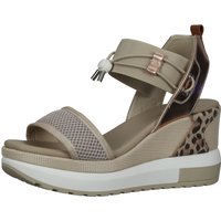 Nero Giardini Keilsandalette "Nero Giardini Sandalen Lederimitat/Textil" von Nero Giardini