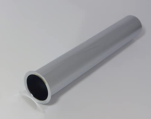 Tauchrohr Bördelrohr 1 1/4" Verlängerung Chromrohr Waschbecken Ablauf Abfluss Rohr NEU (200mm) von Nero