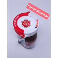 Safe Schloss Für Großes Glas Brotaufstrich Z.b. Passend Nutella Gläser - Diebstahlschutz Geschenkidee Nutellafans Personalisierung von NeroneDesignShop
