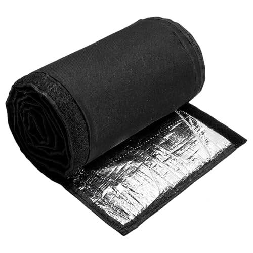AC-Rohrisolierung AC-Leitungsisolierung für den Außenbereich wasserdichte hitzebeständige Rohrisolierungshülle 72 x 10, 2 Zoll Oxford-Stoff--Schlauchhülle mit Aluminiumfolienfutter AC-Rohrisolierung AC-Leitungsisolierung für den Außenbereich wasserdichte hitzebeständige Rohrisolierungshülle 72 x 10, 2 Zoll Oxford-Stoff--Schlauchhülle mit Aluminiumfolienfutter von Neroyaner