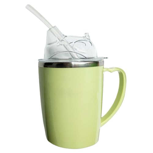Neroyaner Becher für Senioren 350 ml auslaufsicherer Schnabelbecher für Erwachsene mit Strohhalm 3-in-1-Dysphagiebecher aus Edelstahl mit Griff Trinkbecher für Erwachsene mit Behinderung für Senioren Neroyaner Becher für Senioren 350 ml auslaufsicherer Schnabelbecher für Erwachsene mit Strohhalm 3-in-1-Dysphagiebecher aus Edelstahl mit Griff Trinkbecher für Erwachsene mit Behinderung für Senioren von Neroyaner