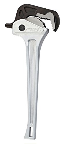 Nerrad Tools NT6118 Aluminium-Falkenschlüssel, Silber/Schwarz, 45,7 cm von Nerrad Tools