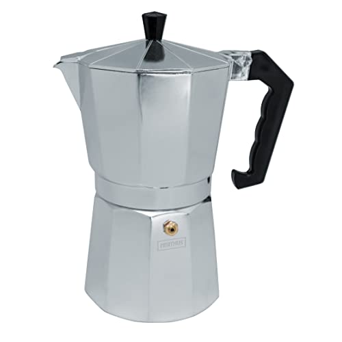 NERTHUS FIH 835 Kaffeemaschine für Induktion, 9 Tassen, klassische italienische Kaffeemaschine von NERTHUS