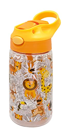 NERTHUS FIH 916 Wiederverwendbare Kindertrinkflasche, BPA-frei, faltbar, ergonomisch, robust, langlebig von NERTHUS