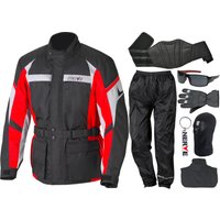 NERVE Motorradkombi, (Set, 8 tlg.) von Nerve