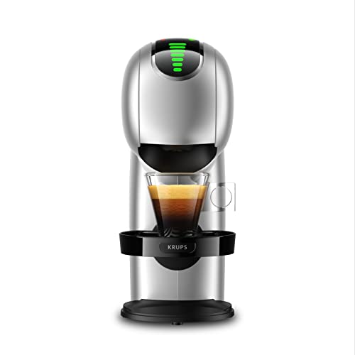 Nescafé Dolce Gusto Krups Genio S Touch KP440E10 Kaffeemaschine für Espresso und andere Getränke in Kapseln, automatisch, 8 l, Silber von NESCAFÉ DOLCE GUSTO