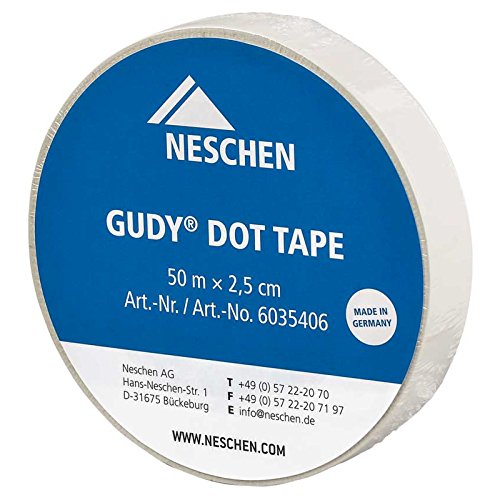 Neschen Gudy dot Tape permanent klebend, transparent, trägerlose Easy dot-Technologie, doppelseitige Klebefolie Neschen Gudy dot Tape permanent klebend, transparent, trägerlose Easy dot-Technologie, doppelseitige Klebefolie von Neschen