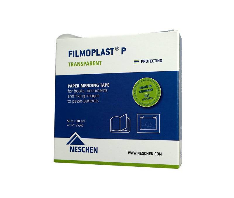 Neschen Klebeband Neschen Filmoplast P Transparent - 50 m x 2 cm von Neschen