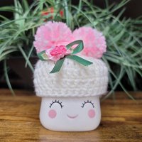 Marshmallow Becher Hut von NeslihandMadeNY