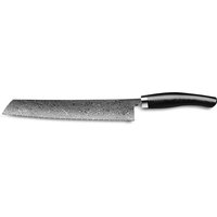 Nesmuk Exklusiv C 90 Damast Brotmesser 27 cm - Griff Micarta schwarz von Nesmuk