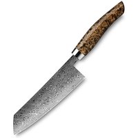 Nesmuk Exklusiv C 90 Damast Kochmesser 14 cm - Griff Karelische Maserbirke von Nesmuk