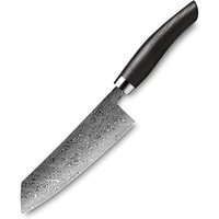 Nesmuk Exklusiv C 90 Damast Kochmesser 14 cm - Griff Mooreichenholz von Nesmuk