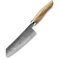 Nesmuk Exklusiv C 90 Damast Kochmesser 14 cm - Griff Olivenholz von Nesmuk