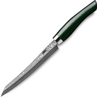Nesmuk Exklusiv C100 Damast Slicer 16 cm - Griff Micarta grün von Nesmuk