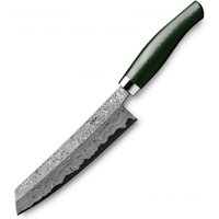 Nesmuk Exklusiv C150 Damast Kochmesser 18 cm - Griff Micarta grün von Nesmuk