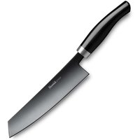 Nesmuk Janus Kochmesser 18 cm - Niobstahl mit DLC-Beschichtung - Griff Juma Black von Nesmuk