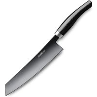 Nesmuk Janus Kochmesser 24 cm - Niobstahl mit DLC-Beschichtung - Griff Micarta schwarz von Nesmuk