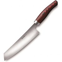 Nesmuk Soul Kochmesser 18 cm - Niobstahl - Griff Micarta rot von Nesmuk