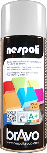 AEROSOL Painting Light Gray - Pro Glossy Paint - 400ml von Nespoli