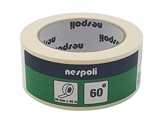 Nespoli Abdeckband, Malerband, Basic, 48 mm x 45 m, lösungsmittelfrei von Nespoli