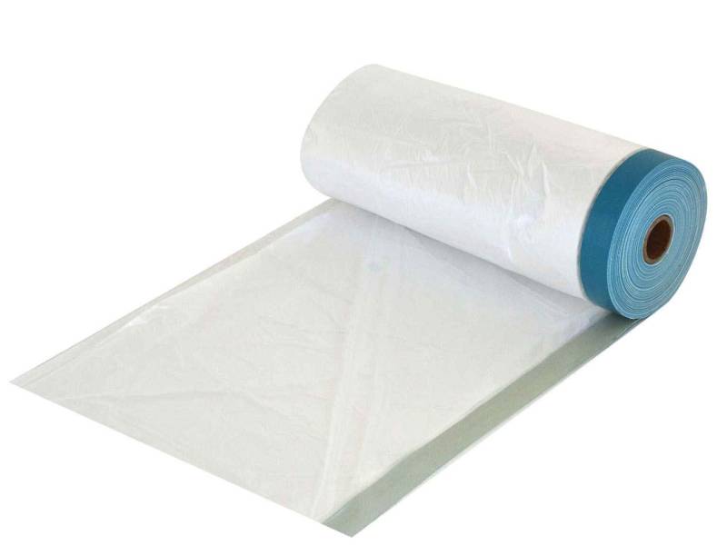 Nespoli Abdeckfolie mit UV-Gewebeband 9 my 2,7 x 16 m = 43,2 m²  transluzent von Nespoli