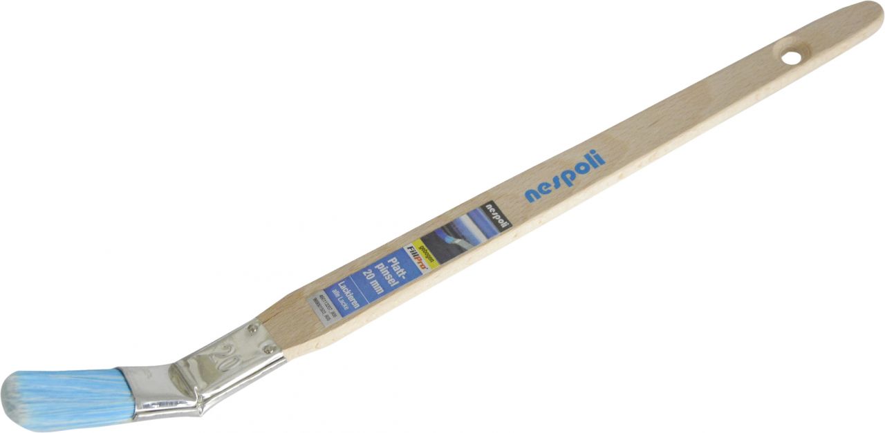 Nespoli FillPro® Plattpinsel alle Lacke 20 mm, gebogen von Nespoli