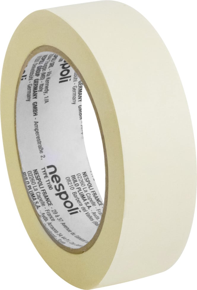 Nespoli Flachkreppband Turm gelb 30 mm x 50 m Nespoli Flachkreppband Turm gelb 30 mm x 50 m von Nespoli