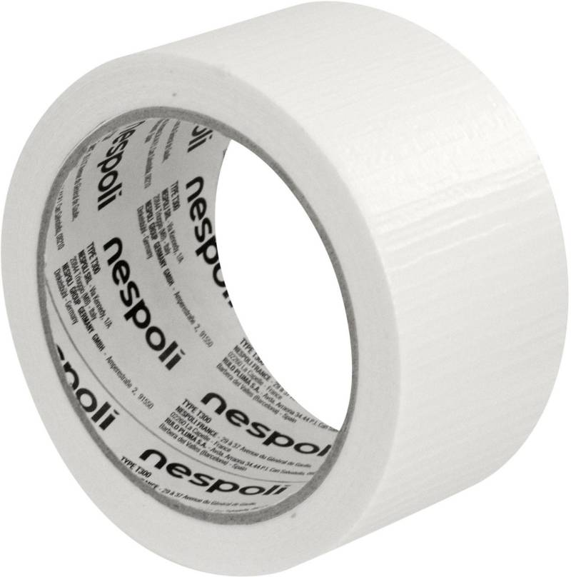 Nespoli Gewebeband Profi weiß 50 mm x 25 m von Nespoli