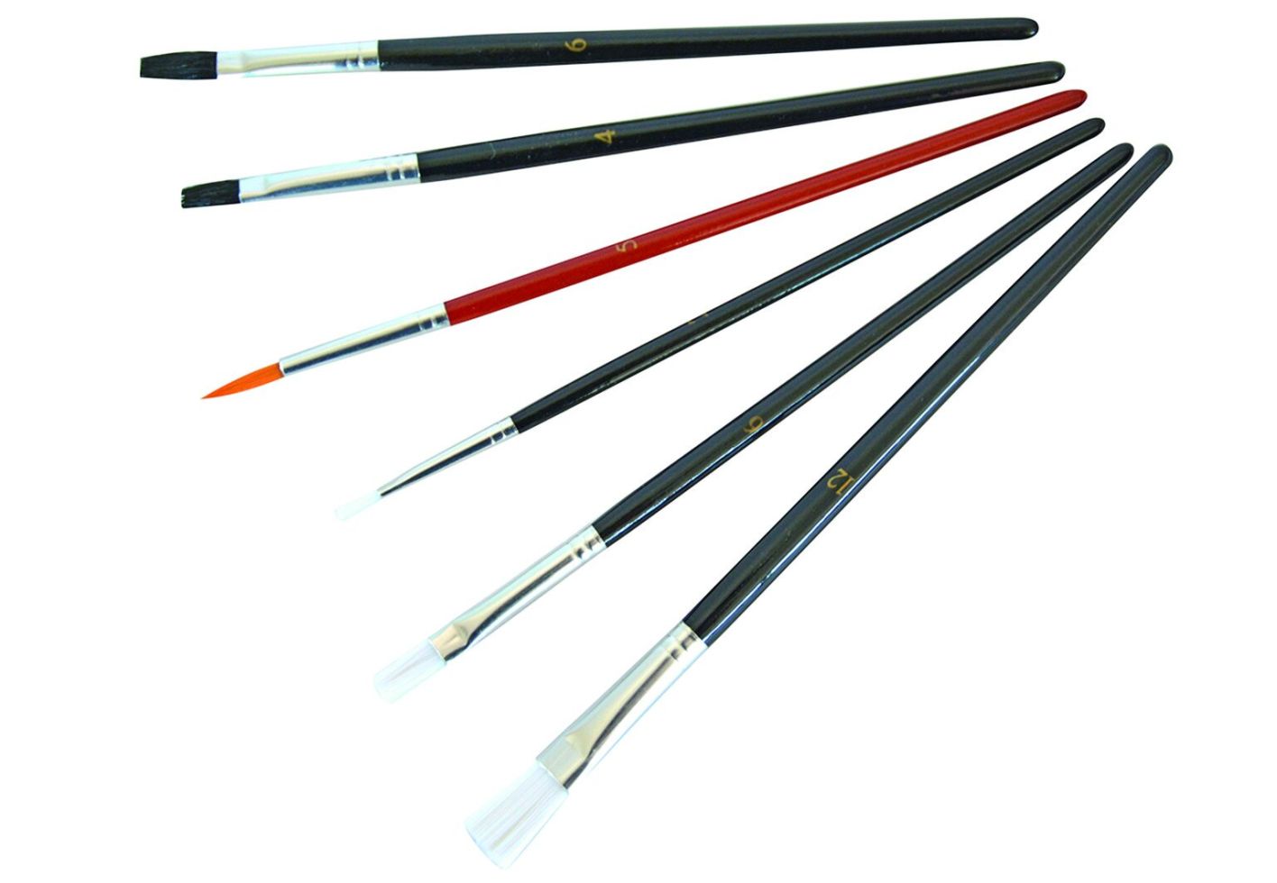 Nespoli Künstlerpinsel-Set 6-teilig von Nespoli