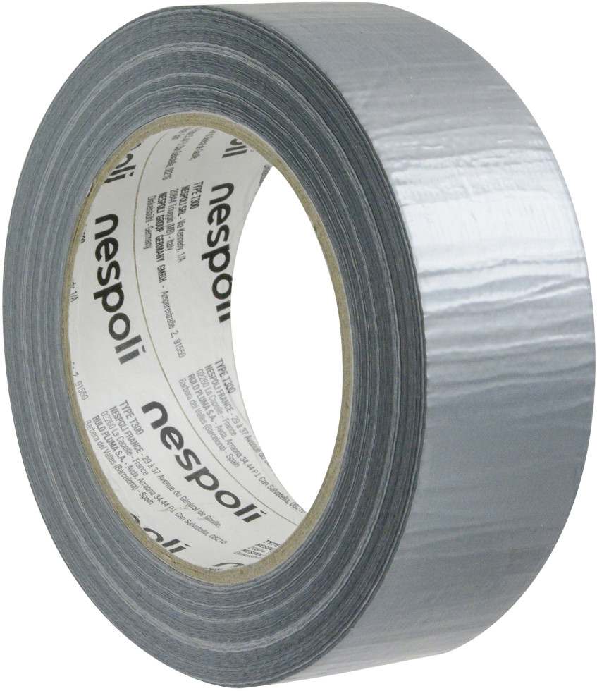 Nespoli Profi Gewebeband silber 38 mm x 50 m Nespoli Profi Gewebeband silber 38 mm x 50 m von Nespoli