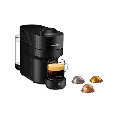 Nespresso De'Longhi ENV90.B Vertuo Pop, Kaffeekapselmaschine, 1350W, Liquorice Black von Nespresso