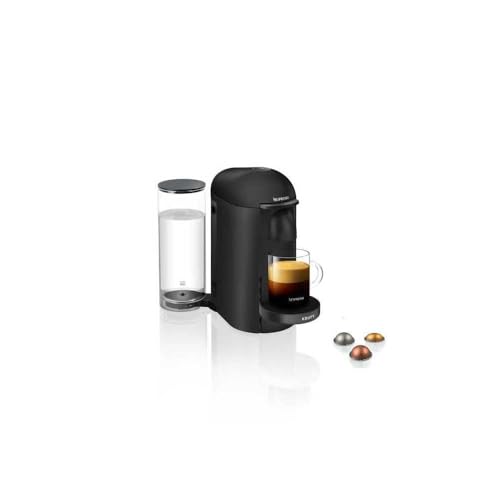 Nespresso Krups YY2778FD Vertuo Kapselmaschine für Espresso oder Kaffee, 40 ml bis 410 ml, Titan noir mat von Nespresso